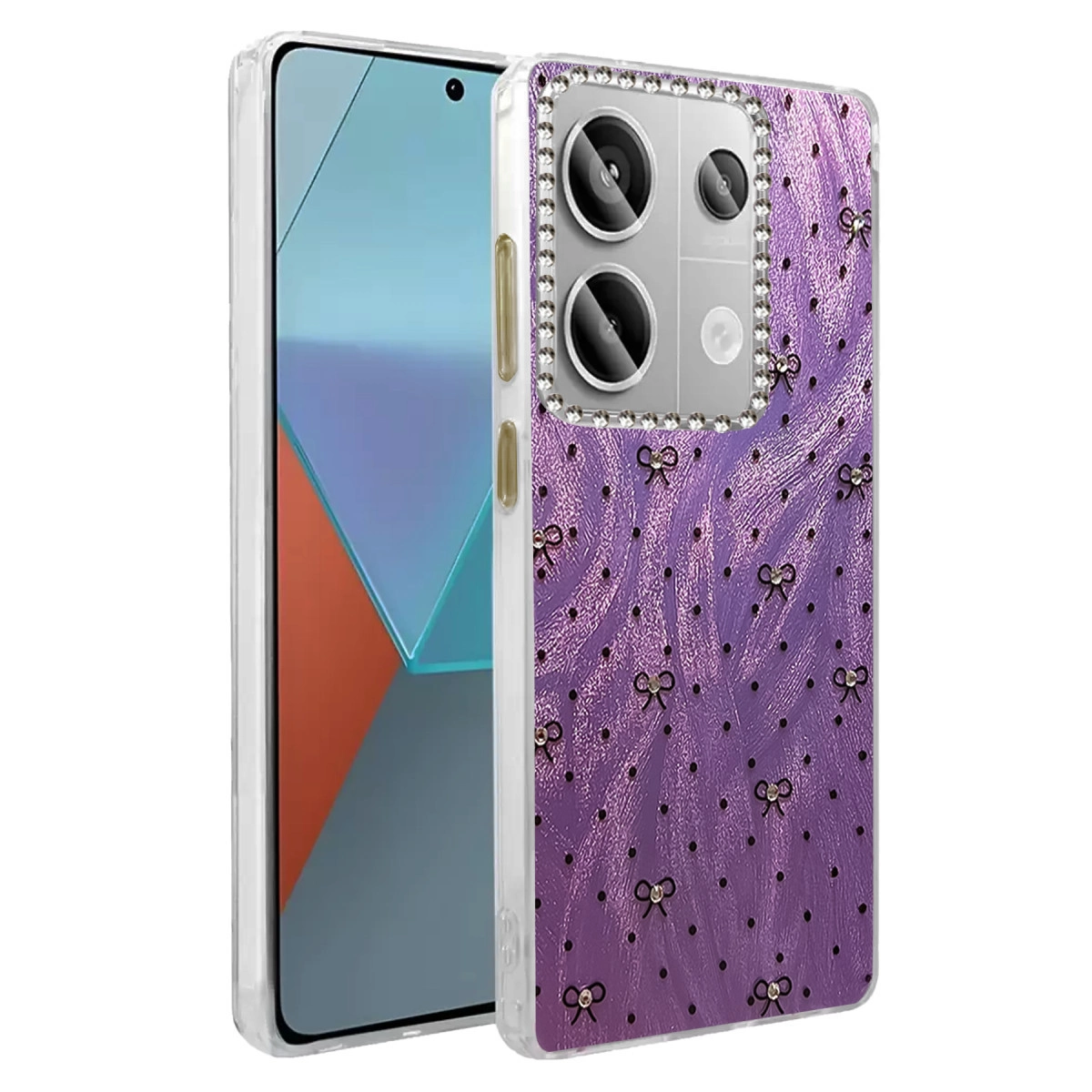 Xiaomi Redmi Note 13 Pro 4g Kılıf Blade Aynalı Desenli Kapak - Desen 2