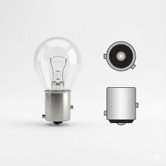 Oscar 12V 21W 93 Kodlu Yakın Tırnak Uyumlu Sinyal ve Stop Ampulü Tek Duy