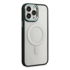 İphone 15 Pro Kılıf Room Magneticsafe Silikon - Köknar Yeşili