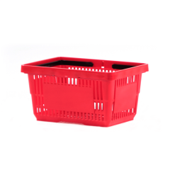 Plastik Market Alışveriş Sepeti 28L Kırmızı