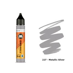One4All Akrilik Refill 30ml N:227 Metallic Silver