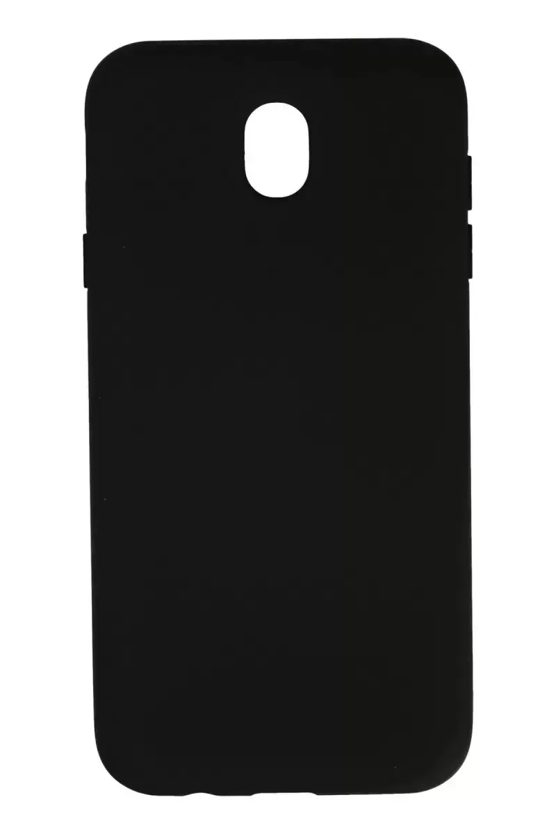 Newface Samsung Galaxy J7 Pro / J730 Kılıf Nano İçi Kadife Silikon - Siyah