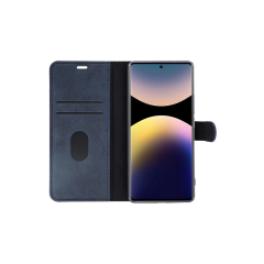 Xiaomi Redmi Note 14 Pro 4g Kılıf Trend S Plus Kapaklı Kılıf - Lacivert