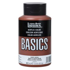 Basic Akrilik 400 ml - N:128 Burnt Umber