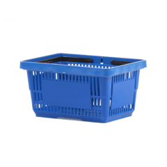 Plastik Market Alışveriş Sepeti 28L Mavi