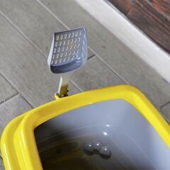 Karamel Pet Izgaralı Açık Kedi Tuvaleti Çeşitli Renklerde + Kürek Hediyeli