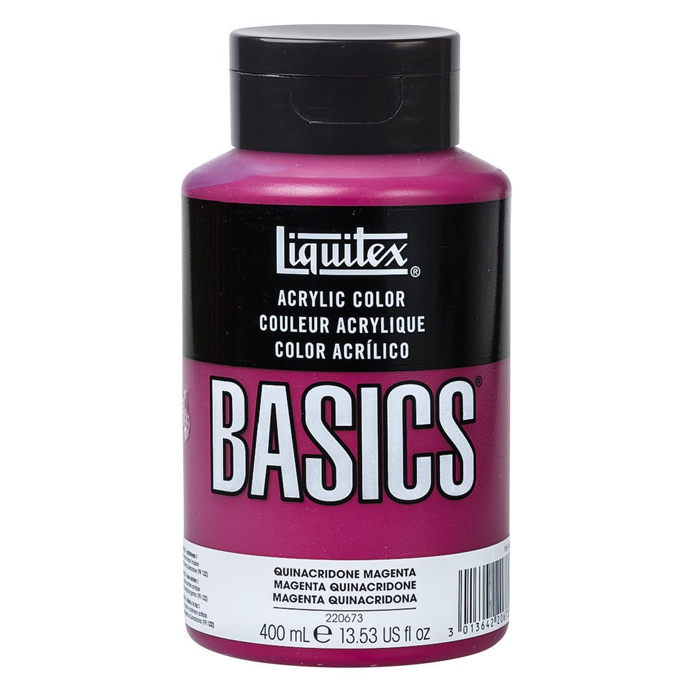 Basic Akrilik 400 ml - N:114 Acra Magenta