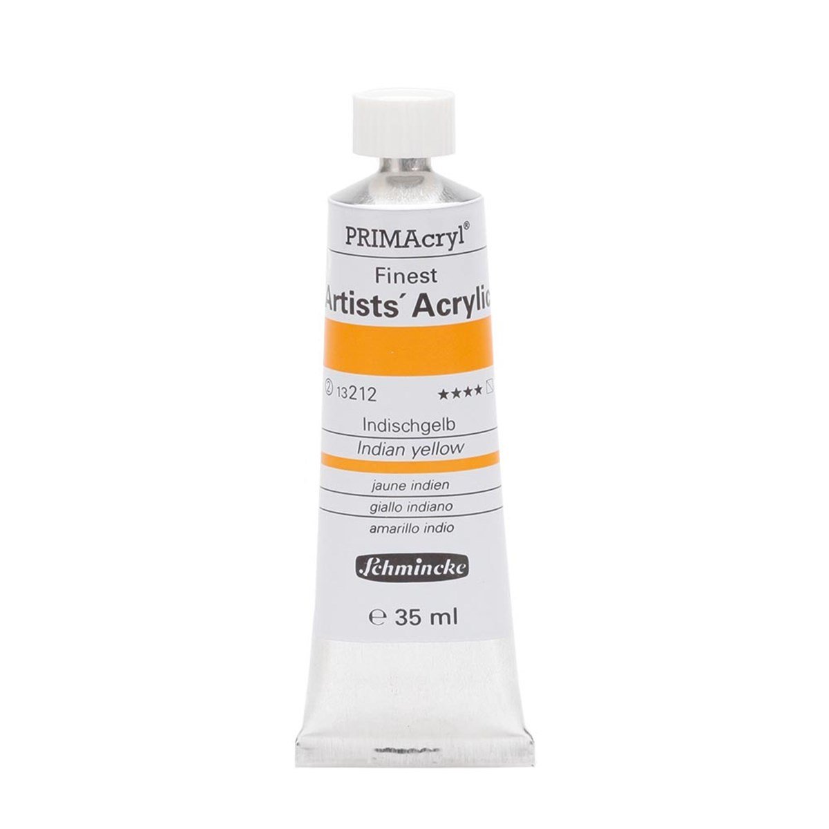 PRİMAcryl Artist Akrilik Boya - Indian Yellow - 35ml - Seri 2