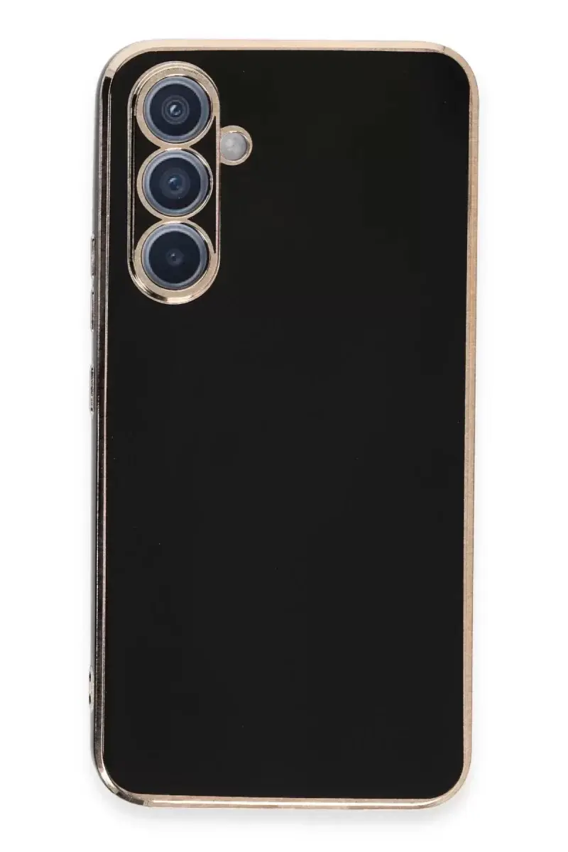 Newface Samsung Galaxy A54 5g Kılıf Volet Silikon - Siyah