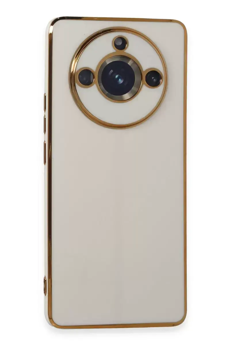 Newface Realme 11 Pro Kılıf Volet Silikon - Beyaz