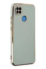 Newface Xiaomi Redmi 9c Kılıf Volet Silikon - Açık Yeşil