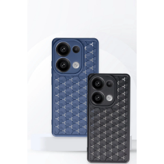 Xiaomi Redmi Note 13 Pro 4g Kılıf Petek Silikon Kapak - Kırmızı