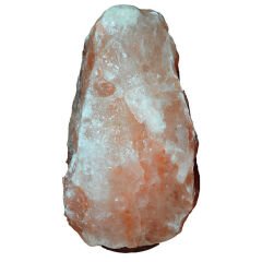 Doğal Himalaya Kaya Tuzu Lambası Kablolu Ampullü Pembe 12-14 Kg