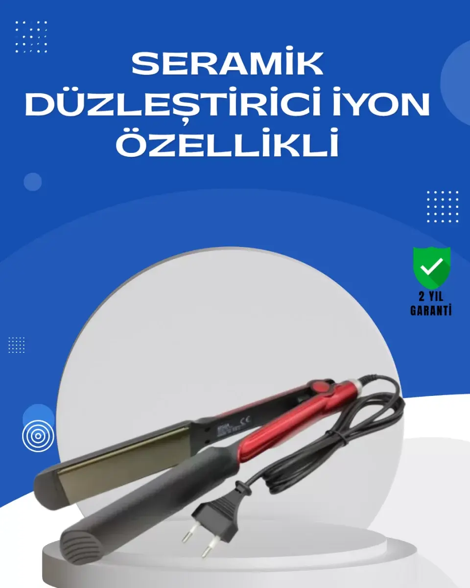 Iyon Teknolojili Düzleştirici – Düzleştirici Ve Dalga Yapma Özellikli