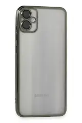 Newface Samsung Galaxy A05 Kılıf Razer Lensli Silikon - Yeşil
