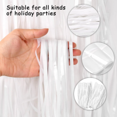 Soft Beyaz Renk Duvar Ve Kapı Perdesi İthal 100x200 Cm