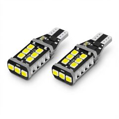 T15 Park Ampulü 12V 15 LED Beyaz 2'li