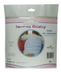 Sema Baby Bebek Bel koruyucu - Beyaz