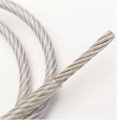 İzoleli Çelik Halat 8 mm 5 Metre