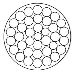 İzoleli Çelik Halat 8 mm 5 Metre