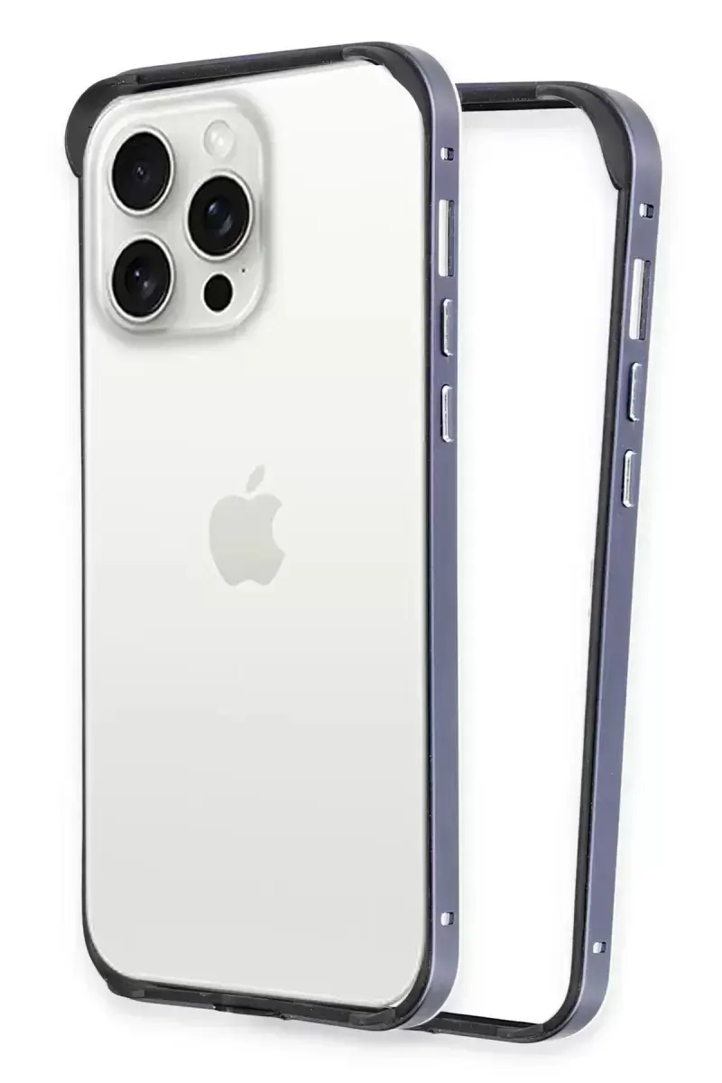 Joko İphone 15 Pro Max Land Bumper Koruma Kapak - Lacivert