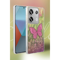 Xiaomi Redmi Note 13 Pro 4g Kılıf Blade Aynalı Desenli Kapak - Desen 8