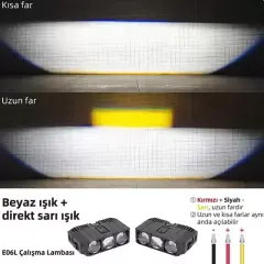 Powermaster Pm-37848 12v Off-road Ve Motosi̇klet Led Aydinlatma