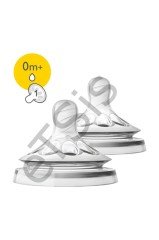 Philips Avent Natural Biberon Emziği Yenidoğan 0 Ay+ 2li SCF631/27