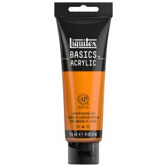 Basics Akrilik 118ml - Cadmium Orange Hue 720