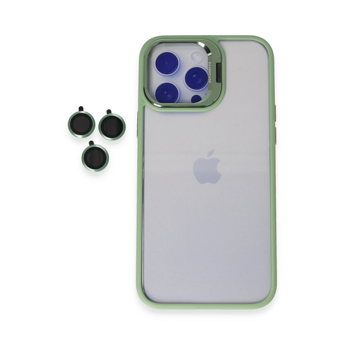 Joko  İphone 14 Pro Max Kılıf Roblox Lens Standlı Kapak - Yeşil