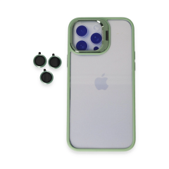 Joko  İphone 14 Pro Max Kılıf Roblox Lens Standlı Kapak - Yeşil