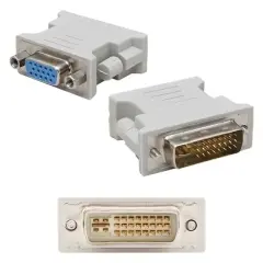 Dvı Erkek - Vga Dişi Çevirici 24+5 Pin