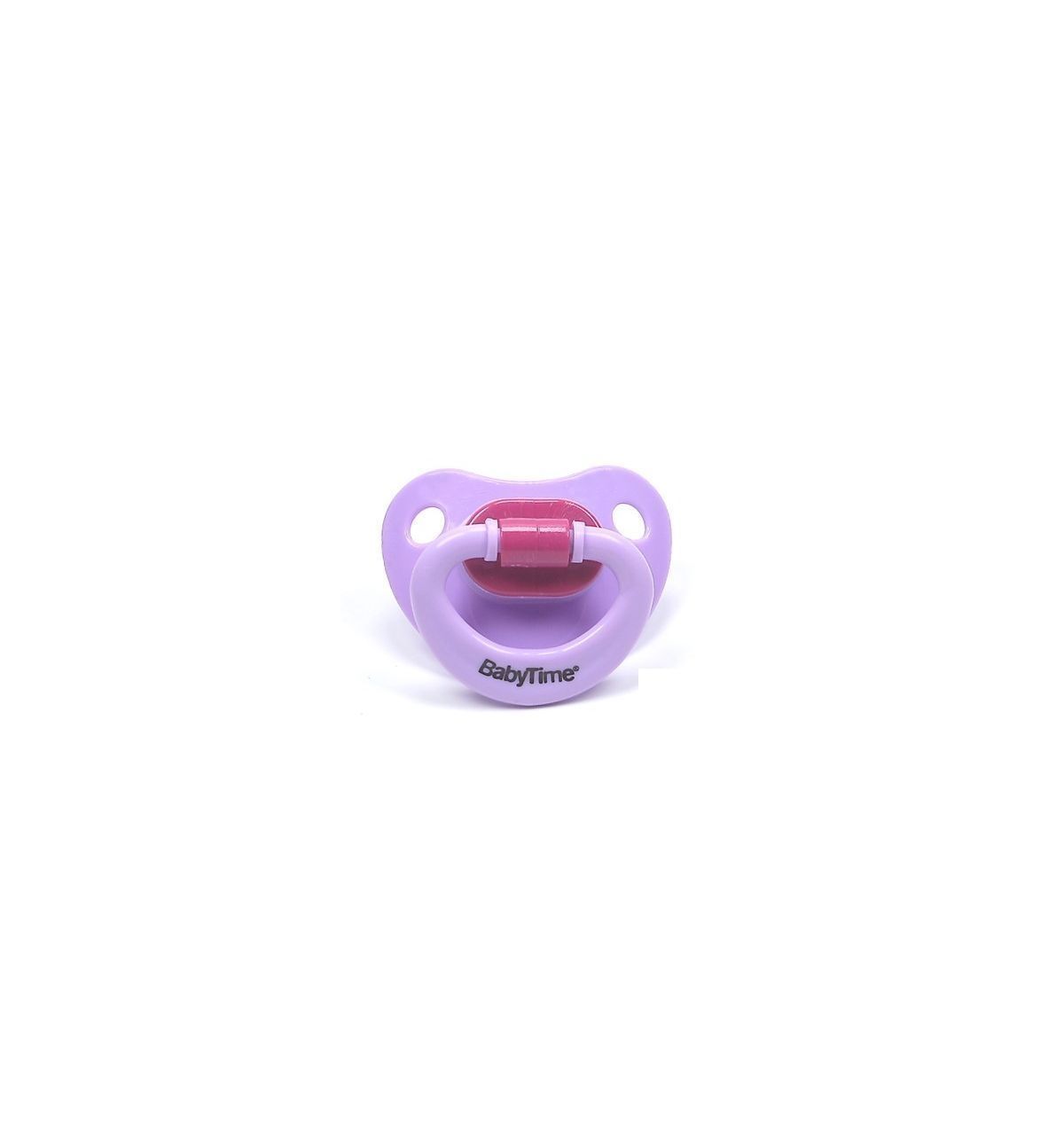 BabyTime BT116 Silikon Damaklı Emzik No 1 - Mor