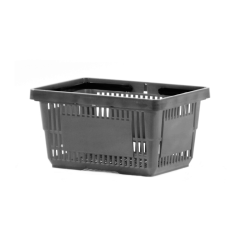 Plastik Market Alışveriş Sepeti 28L Gri