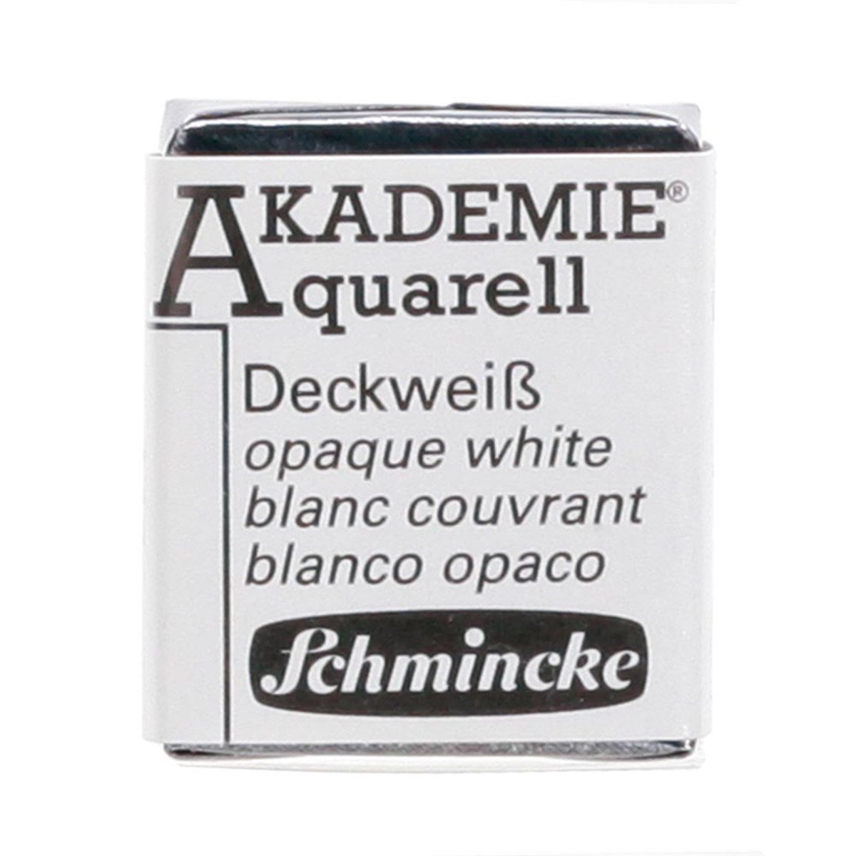 Akademie Yarım Tablet Suluboya - Opaque White