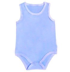 Sema Baby Sevi Kolsuz Atlet Badi (Body) Mavi 9 Ay