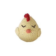 Markapet Kedi Oyuncağı Örgü Civciv 6,5-7,5 cm Sarı