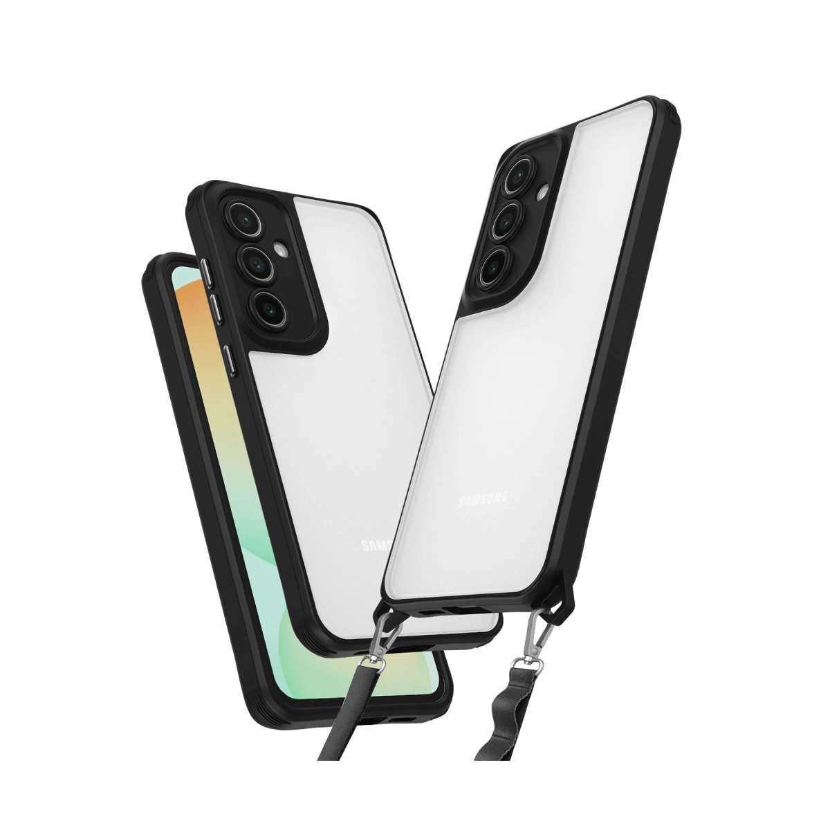 Samsung Galaxy A55 5g Kılıf Penta Silikon Kılıf - Siyah