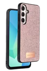 Onegif Samsung Galaxy A16 5g Bright Simli Kapak - Pembe