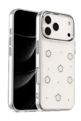 Newface Apple İphone 17 Pro Fiyonk Desenli Kapak - Desen 2