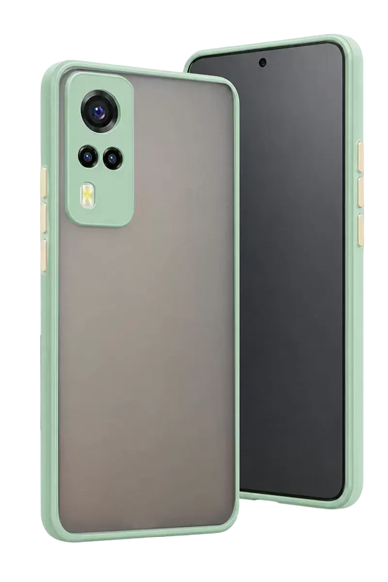 Newface Vivo Y53s Kılıf Montreal Silikon Kapak - Turkuaz
