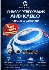 Novacom 3575 Ahd 1.50 Bnc - Dc Soketli Ahd Kamera Bağlantı Kablosu (zh-3y / Ph-2y Soket)