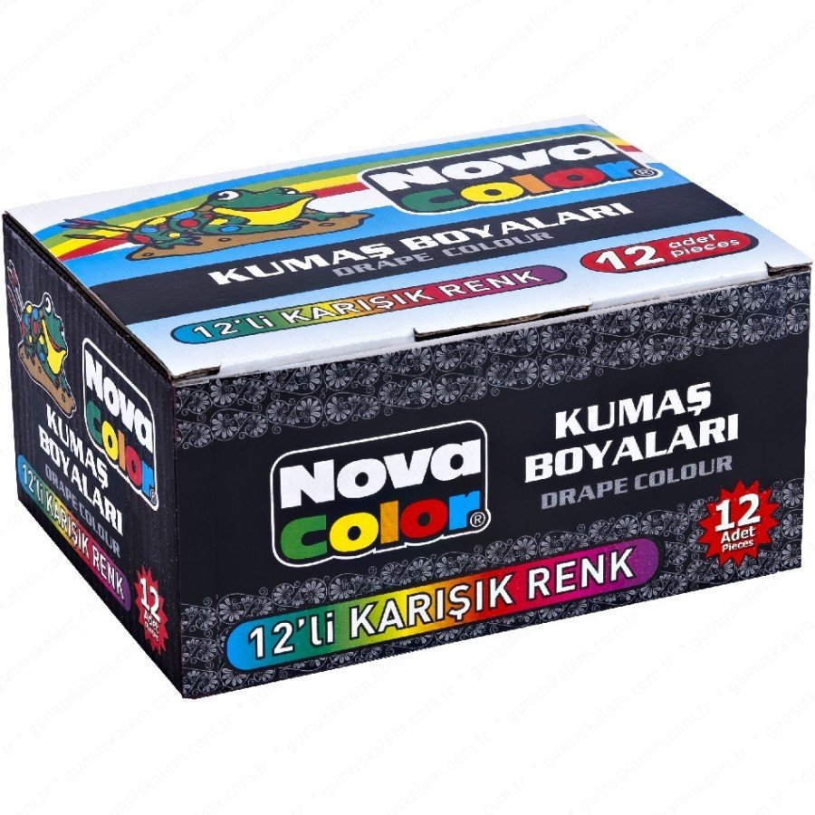 Kumaş Boyası Seti 12x30cc