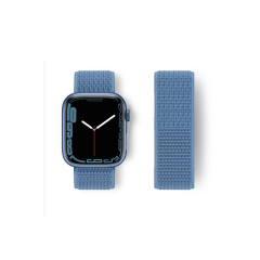 Watch 38mm Hasırlı Cırtcırtlı Kordon - Mavi