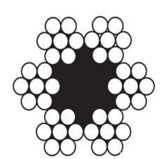 Çelik Halat 4 mm 10 Metre (6X7 K.ÖZ)