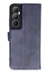 Newface Realme C65 Kılıf Trend S Plus Kapaklı Kılıf - Lacivert