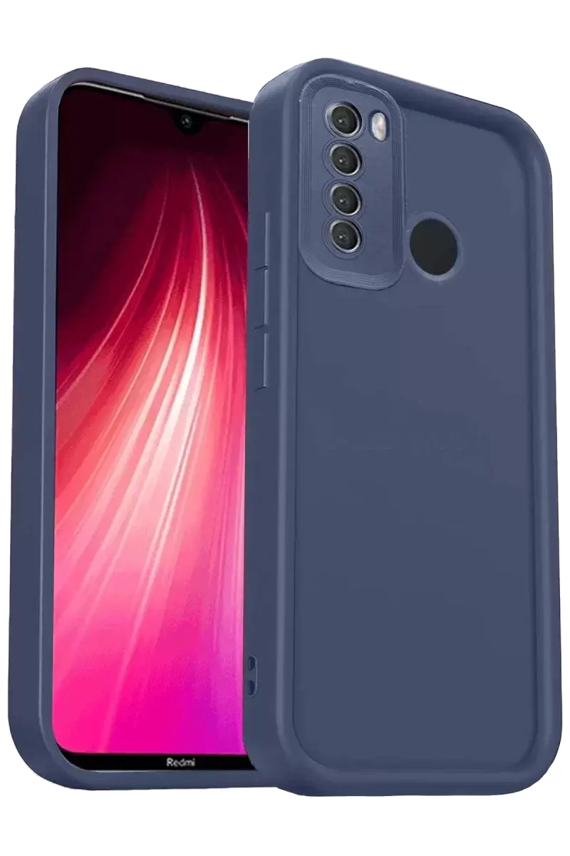Newface Xiaomi Redmi Note 8 Kılıf Viera Silikon - Lacivert