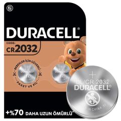 Duracell Cr2032 Lityum Düğme Pil (2li Paket)