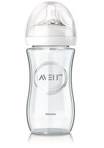 Philips Avent Natural Güvenli Cam Biberon 240ml 0+Ay 8710103876236
