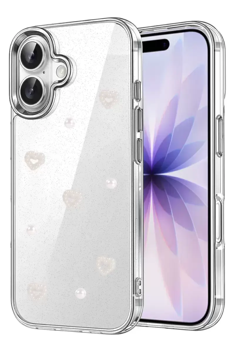 Newface Apple İphone 16 Fiyonk Desenli Kapak - Desen 10